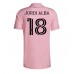 Billige Inter Miami Jordi Alba #18 Hjemmebane Fodboldtrøjer 2023-24 Kortærmet